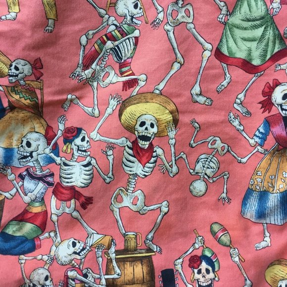 Skeleton Print Shoulder Bag - Picture 2 of 6